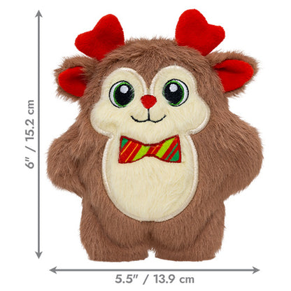 KONG - Dog Holiday Snuzzles - Bow Tie Reindeer