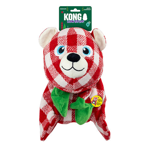 KONG - Dog Holiday Low Stuff - Flanimalz Bear