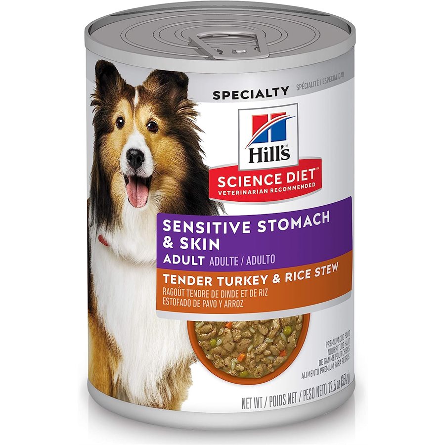 Hill's Science - Sensitive Stomach & Skin Dog Diet - Turkey & Rice