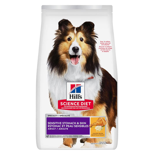 Hill's Science - Adult Sensitive Stomach & Skin Dog Diet - Chicken