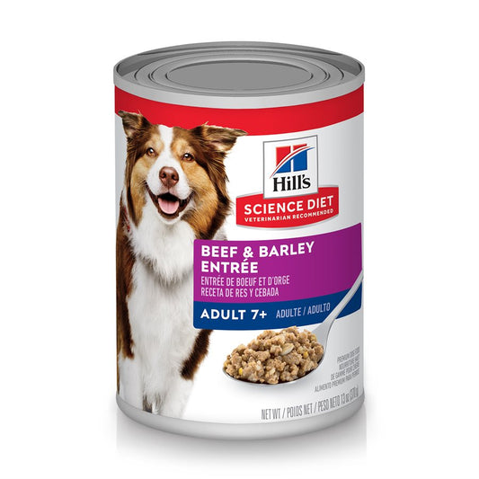Hill's Science - Senior 7+ Dog Diet - Beef & Barley