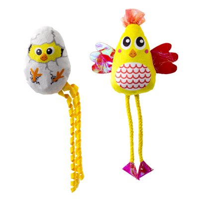 KONG - Cat  - Scrattles Chicken 2pk