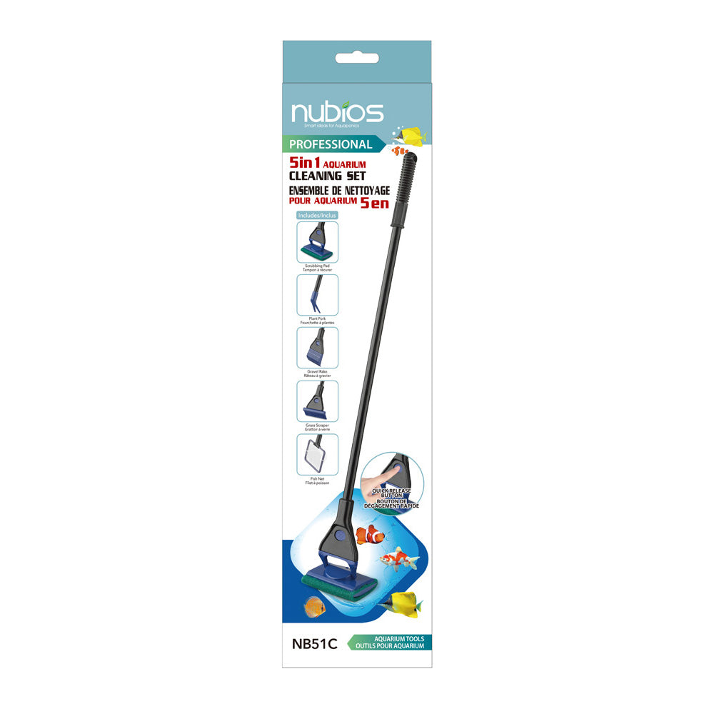 NUBIOS - Aquarium Cleaning 5 in 1