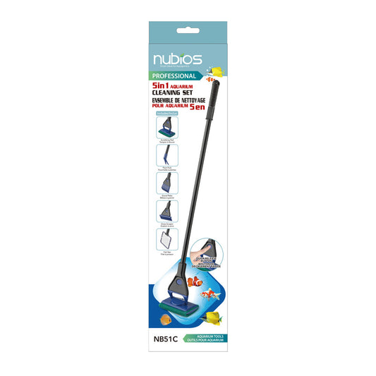NUBIOS - Aquarium Cleaning 5 in 1
