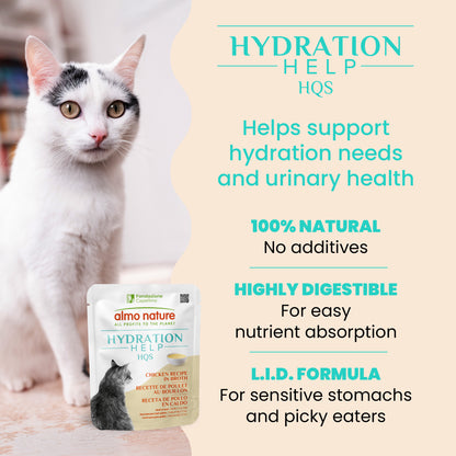 Almo Nature - HQS Hydration Help - Chicken Recipe In Broth