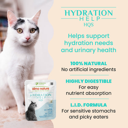 Almo Nature - HQS Hydration Help - Goat Milk