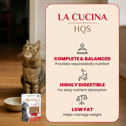 Almo Nature - HQS La Cucina - Tunna Dinner With Lobster Pouch