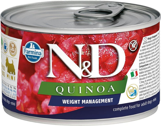 Farmina N&D - Quinoa Weight Management Lamb - Dog Wet Food