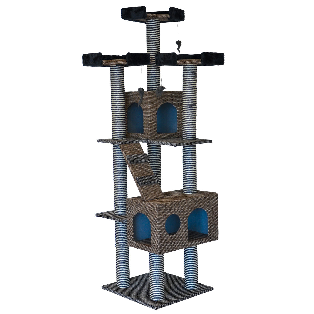 Animal Treasures Cat Tree Scratcher - Tower - 72"