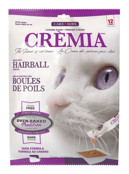Oven Baked Cremia - Lickable Treat - Grain-Free Hairball Duck