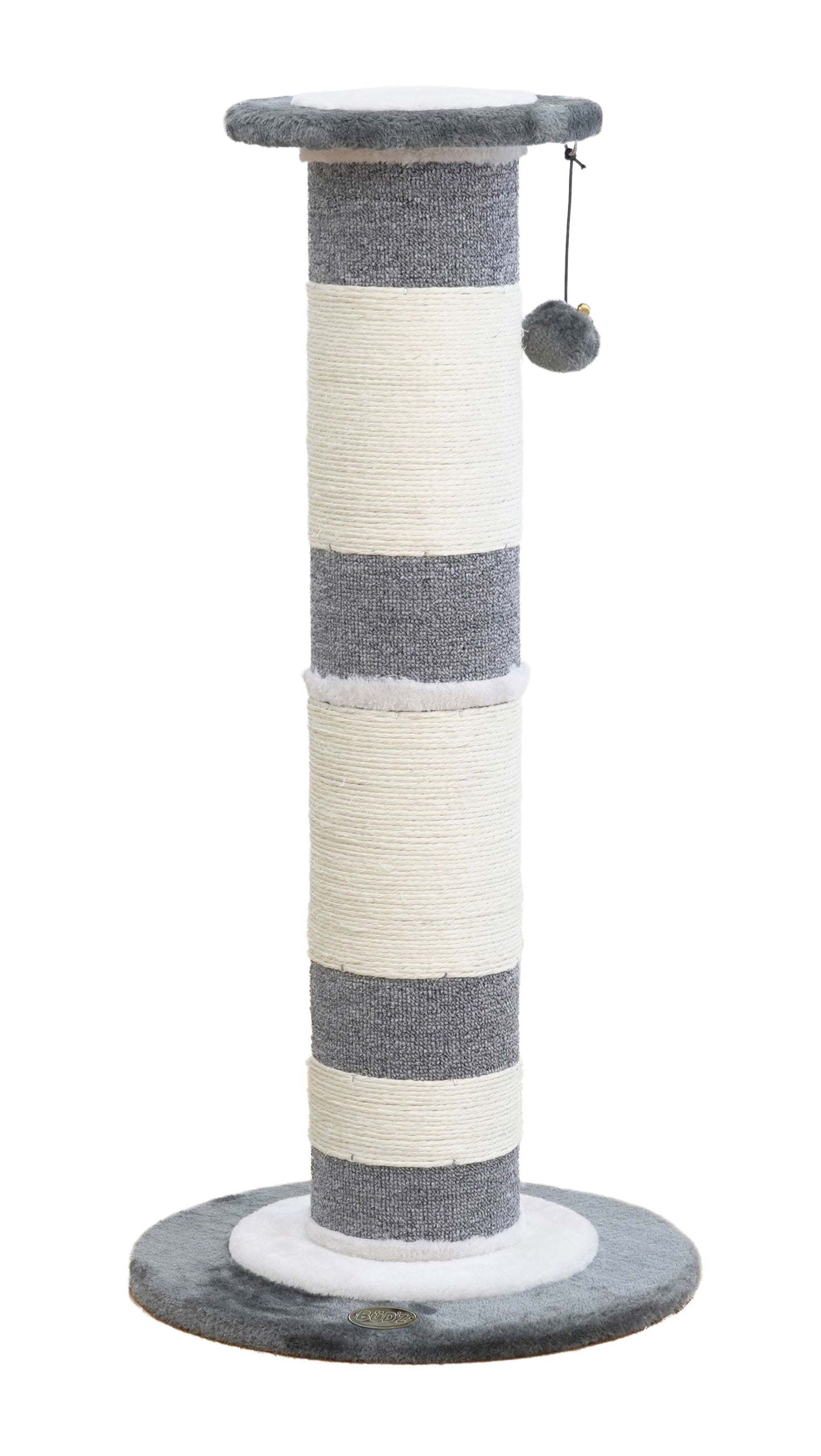 Bud'Z - Scratching Post Sisal  - Grey Carpet