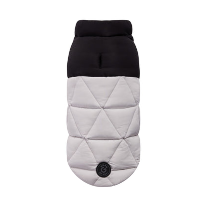 GF Pet - Black Label Elasto-Fit Diamond Puffer - Grey