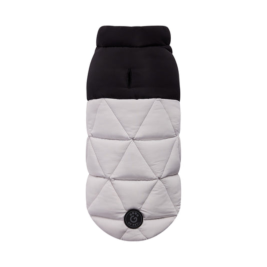 GF Pet - Black Label Elasto-Fit Diamond Puffer - Grey