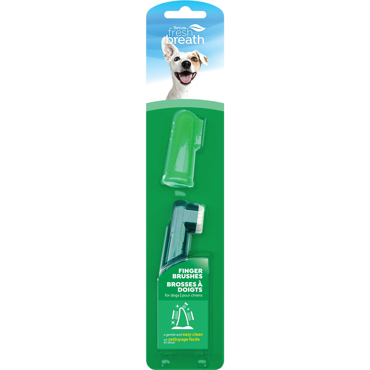 TROPICLEAN - Fresh Breath - Finger Brushes for Pets - 2pk