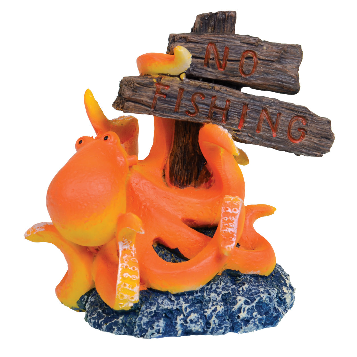 Underwater Treasures -  "No Fishing" Octopus