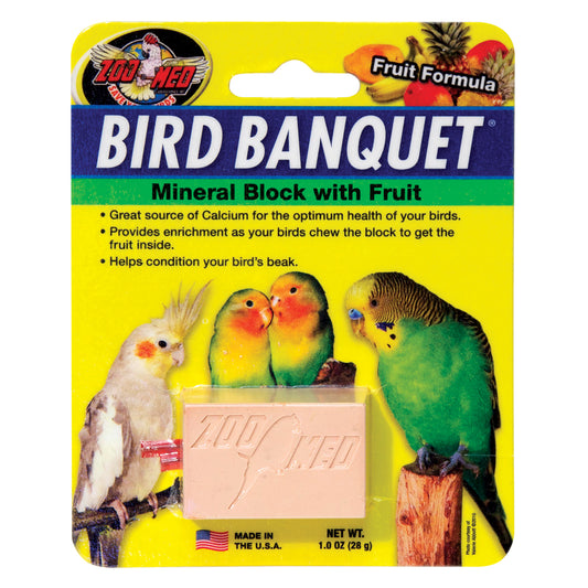 Zoo Med - Banquet Mineral Block - Fruit Formula