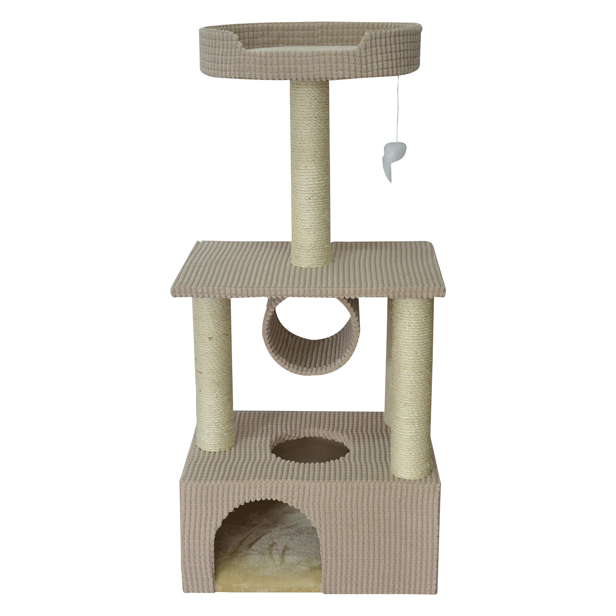 Animal Treasures Cat Tree Scratcher - Condo - 42"