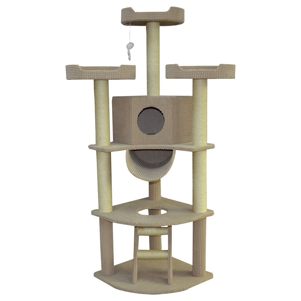 Animal Treasures Cat Tree Scratcher - New Yorker - 66"