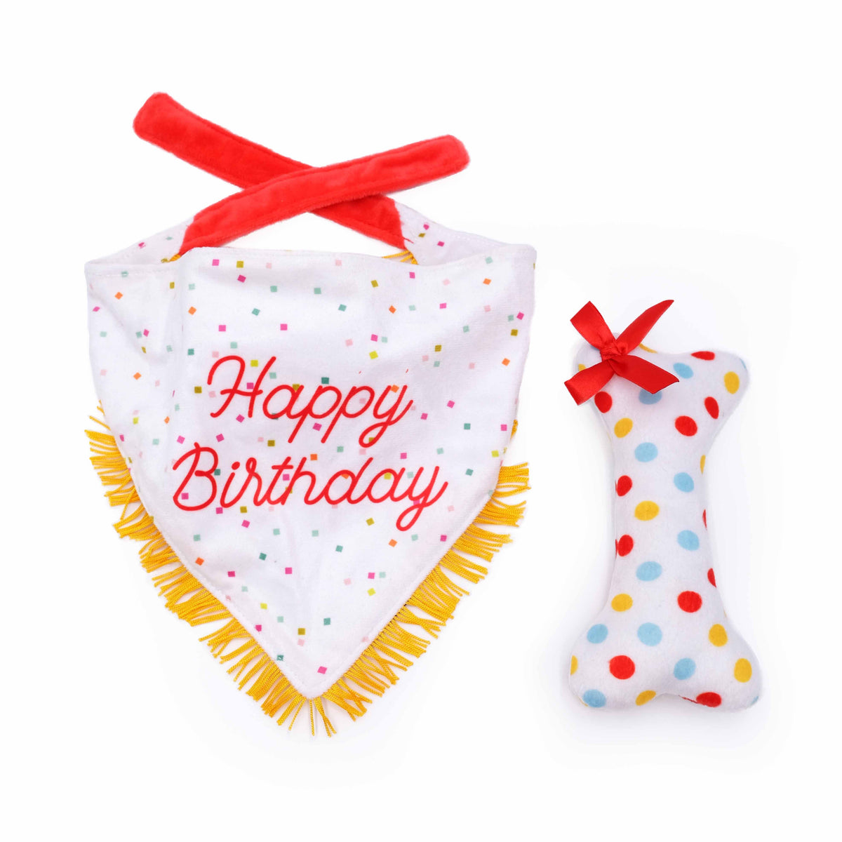 ZIPPYPAWS - Birthday - Bandana & Bone