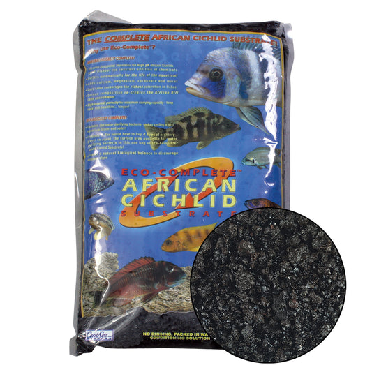 Eco-Complete Cichlid Zack Black - 20 lb