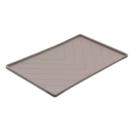 Messy Mutts - Silicone Mat with Metal Rods - Dark Grey