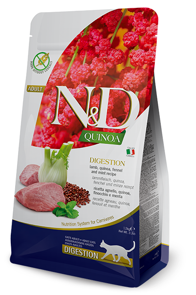 Farmina N&D Quinoa Lamb for Digestion Cat Food