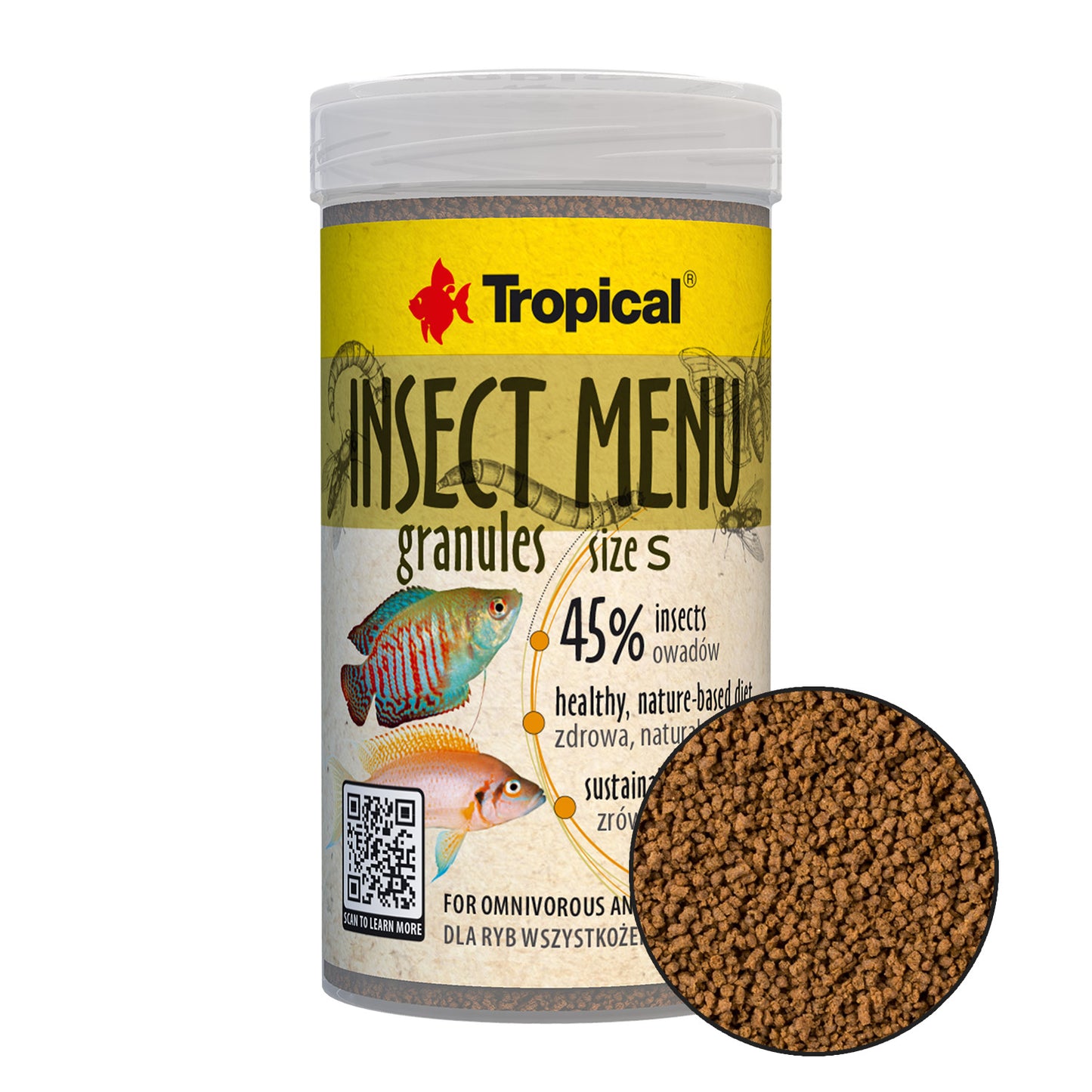 Tropical Insect Menu Granules (54g)