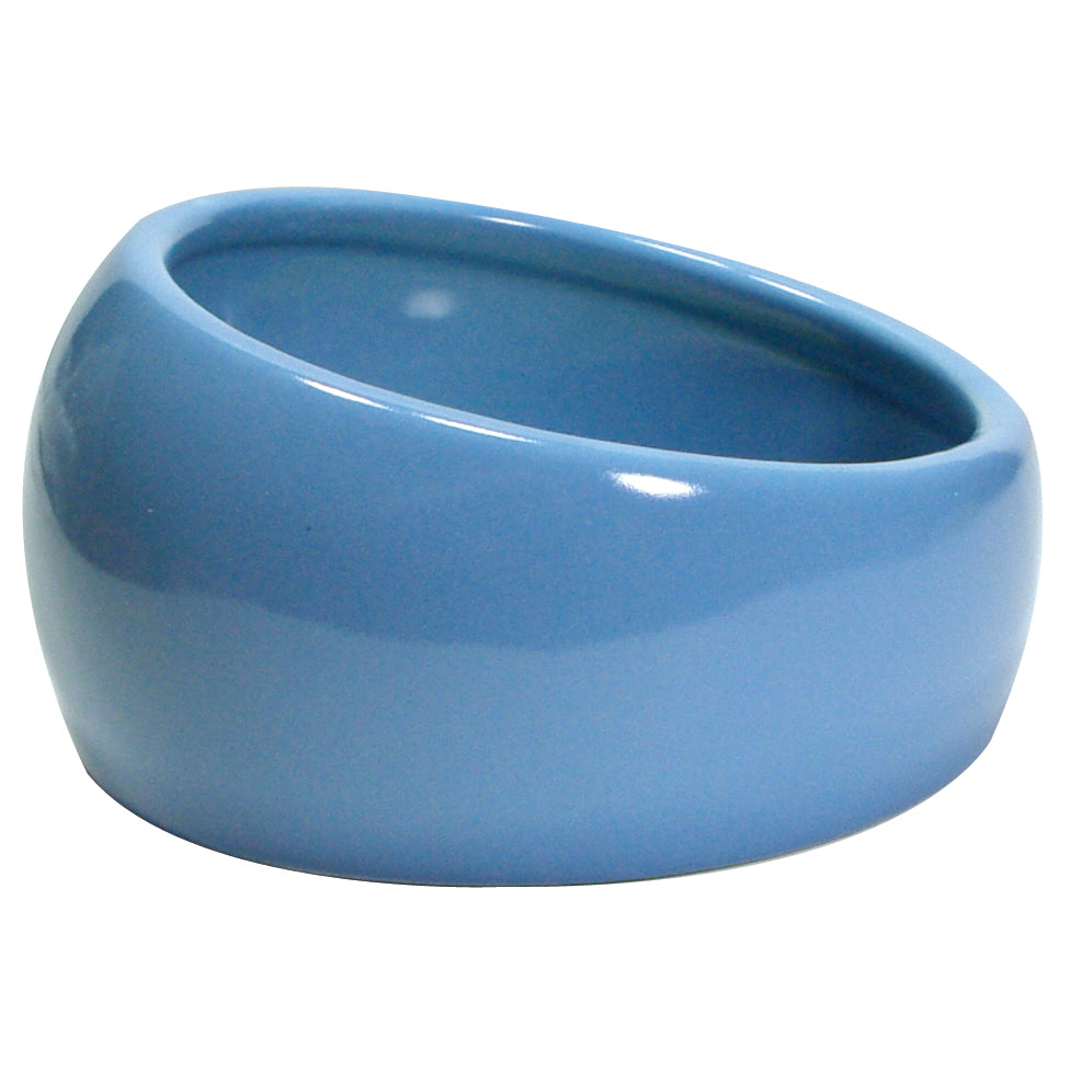 Living World - Ergonomic Dish - Blue/Ceramic