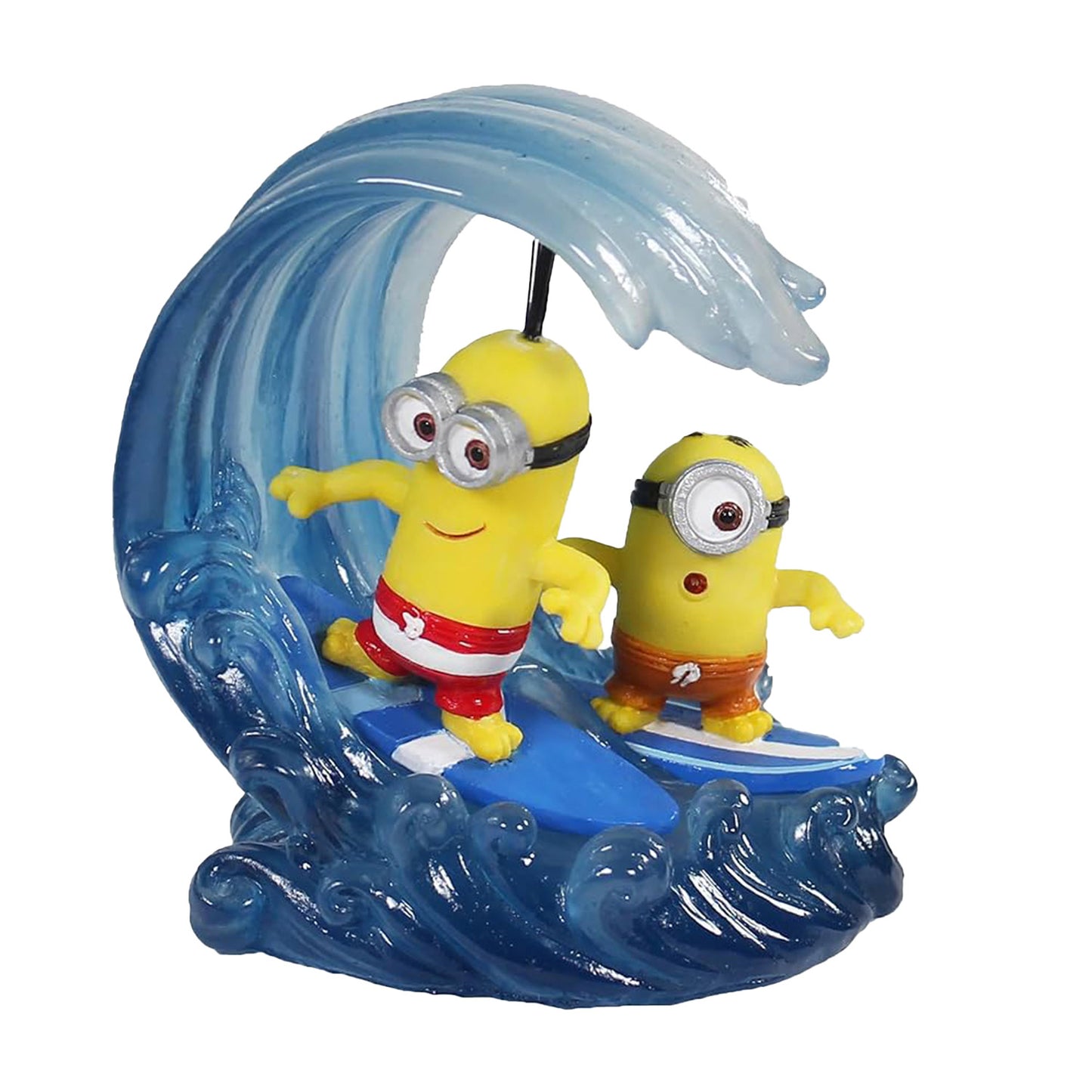 Penn Plax - Minions Aquarium Ornament - Surfing
