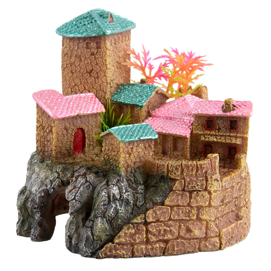 Underwater Treasures - Pink & Green Roof Castle