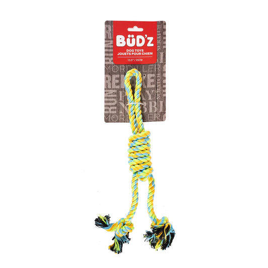 Bud'Z - Rope Double Loop & Noose Knot - Dog Toy
