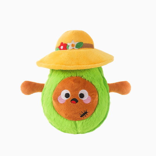 Hugsmart - Fuzzy Friendz Picnic Time - Avocado