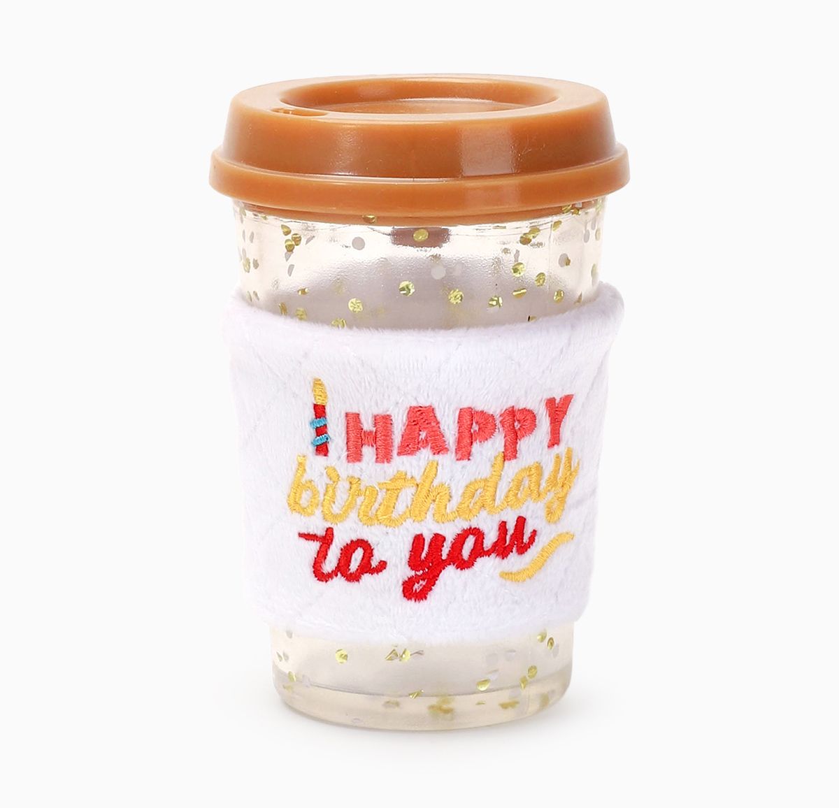 HugSmart - DuraGuard Yappy Birthday - Brown Birthday Coffee