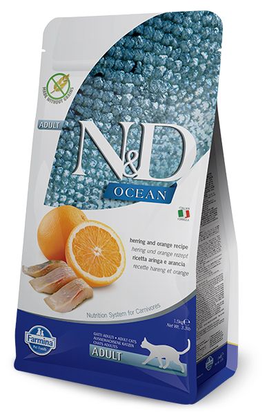 Farmina N&D - Cat - Ocean Herring & Orange