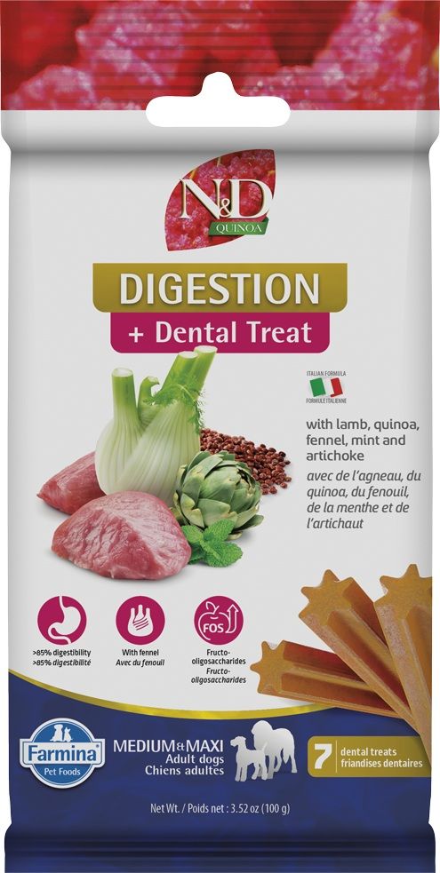 Farmina N&D - Dental Treat - Quinoa Digestion (Med/Max)