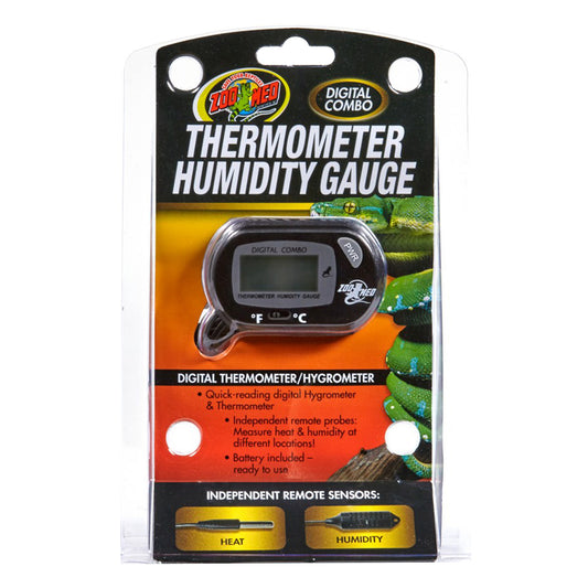 Zoo Med - Digital Combo Thermometer Humidity Gauge