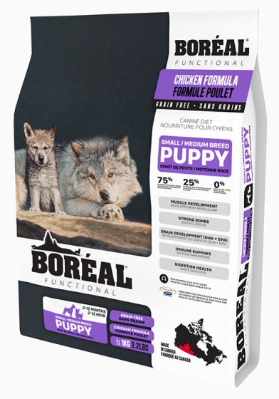 Boreal - Functional Chicken Small & Medium Breed Puppy Dry Dog Food