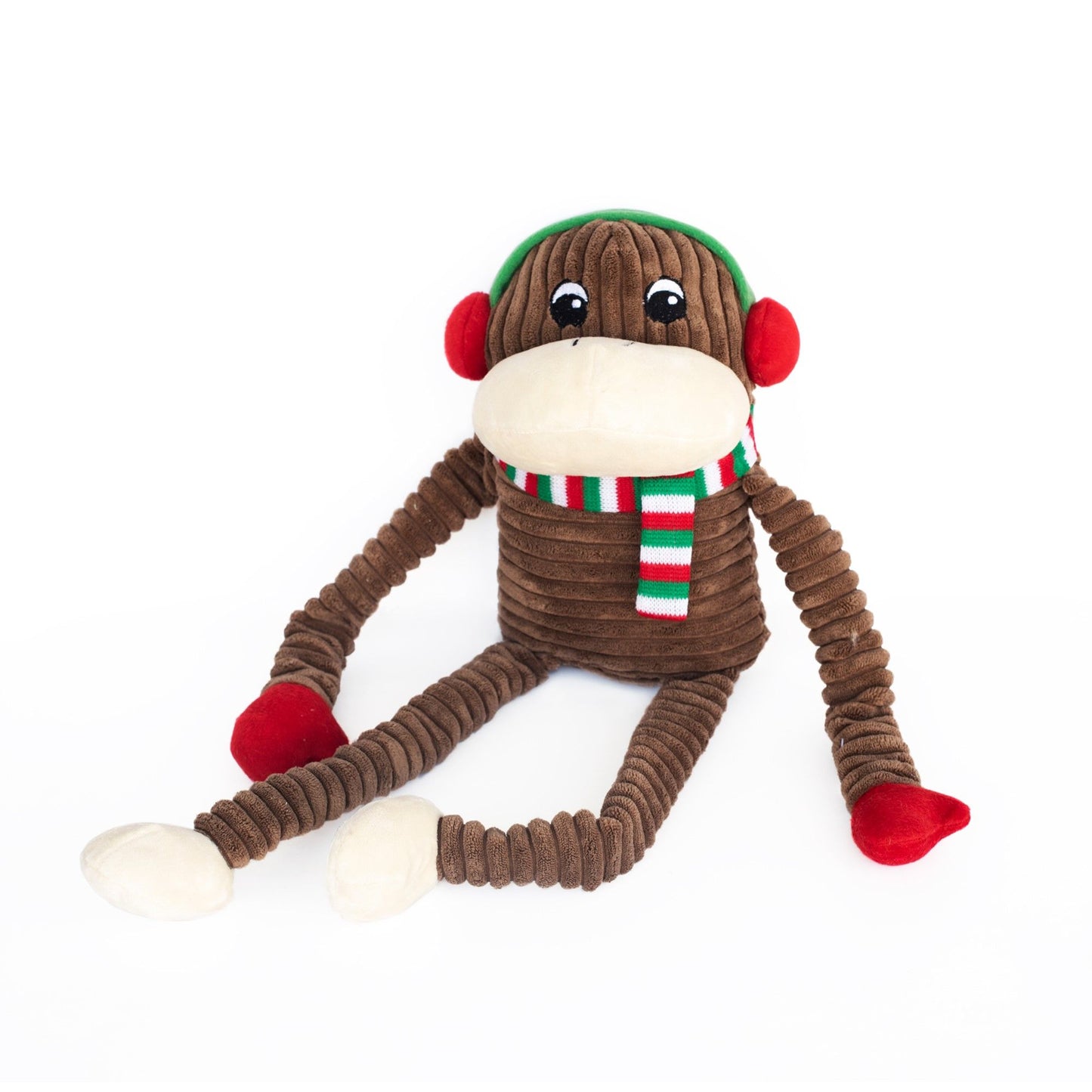 Zippy Paws - Holiday - Crinkle Monkey