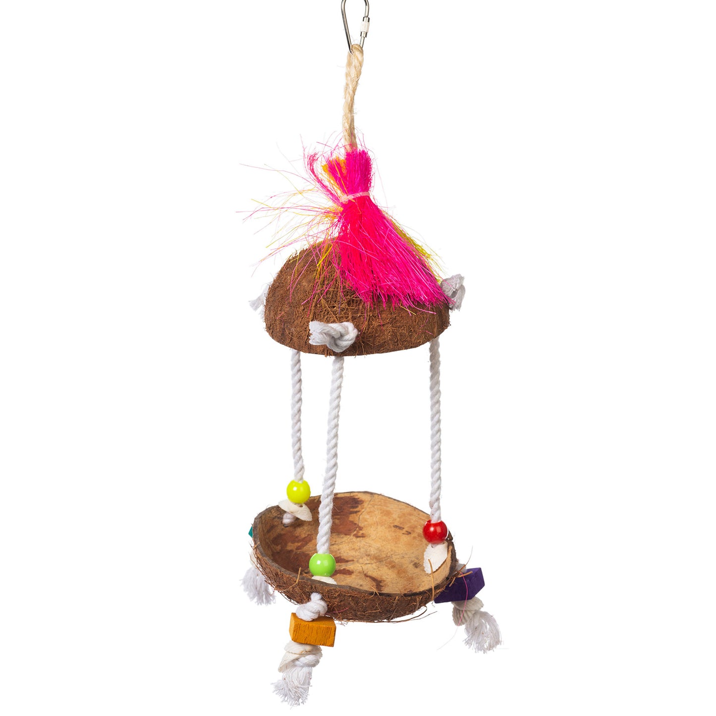 Prevue Hendryx Playfuls - Tiki Hut Bird Toy