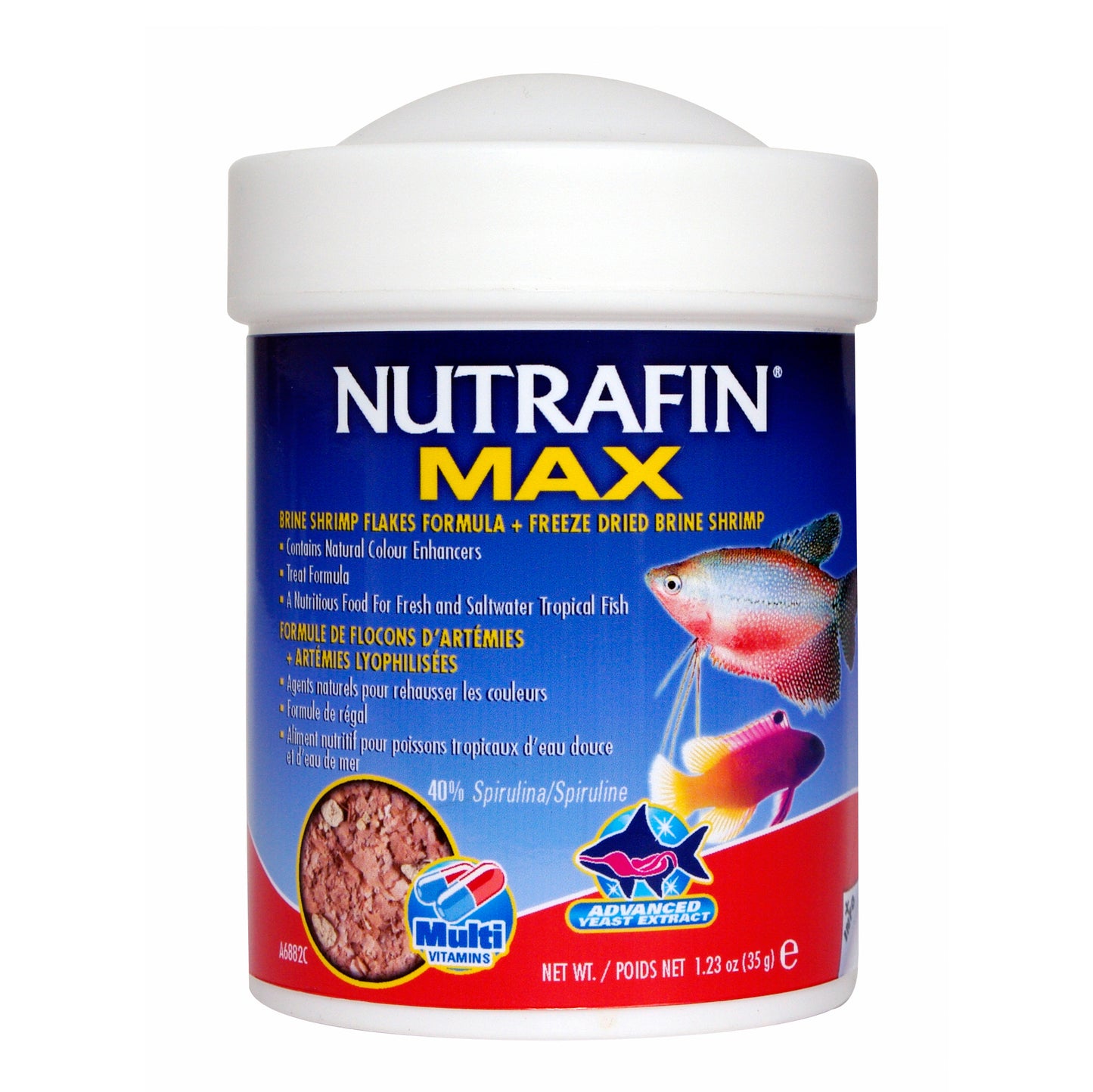 NUTRAFIN - Max - Freeze Dried Brine Shrimp Flakes
