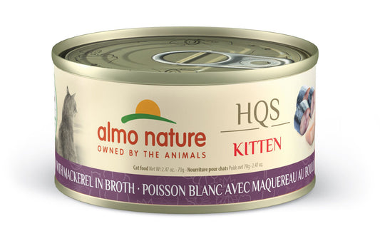 Almo Nature - HQS Kitten - Whitefish With Mackerel In Broth