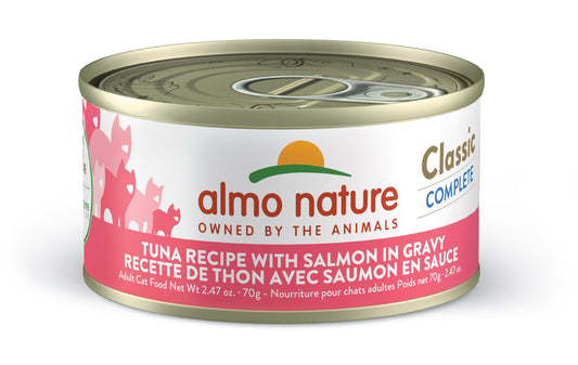 Almo Nature - Classic Complete - Tuna Recipe With Salmon In Gravy