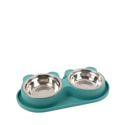 BROOKBRAND - Dual Stainless Eared Dish - Green