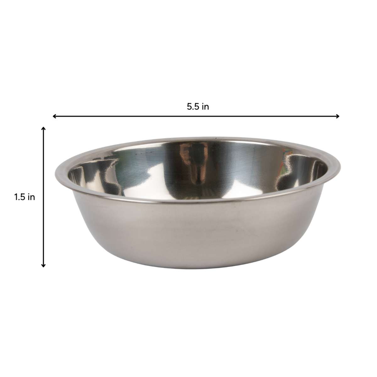 BROOKBRANDS - Non-Slip Silicone Stainless Bowl Set - Pink