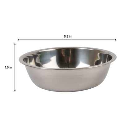 BROOKBRANDS - Non-Slip Silicone Stainless Bowl Set - Pink