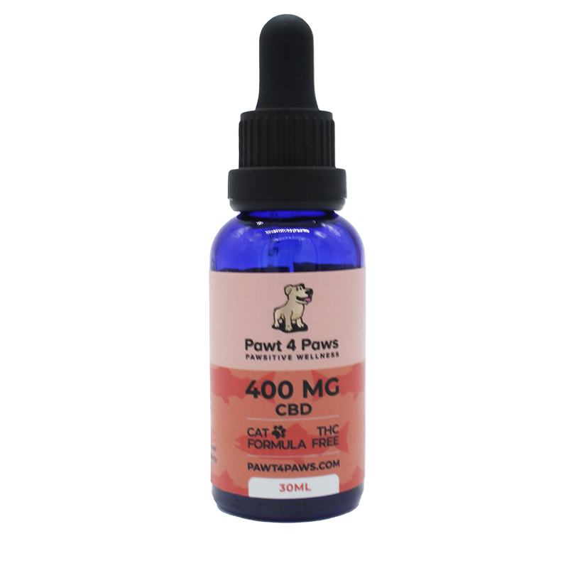 Pawt4Paws CBD Oil for Cats 400 MG