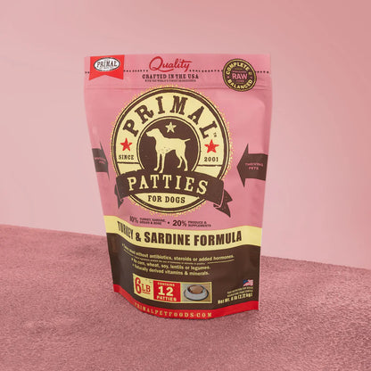 Primal Frozen Patties for Dogs