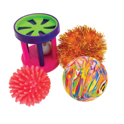 CAT LOVE - Furry Frolics - Assorted Cat Toys
