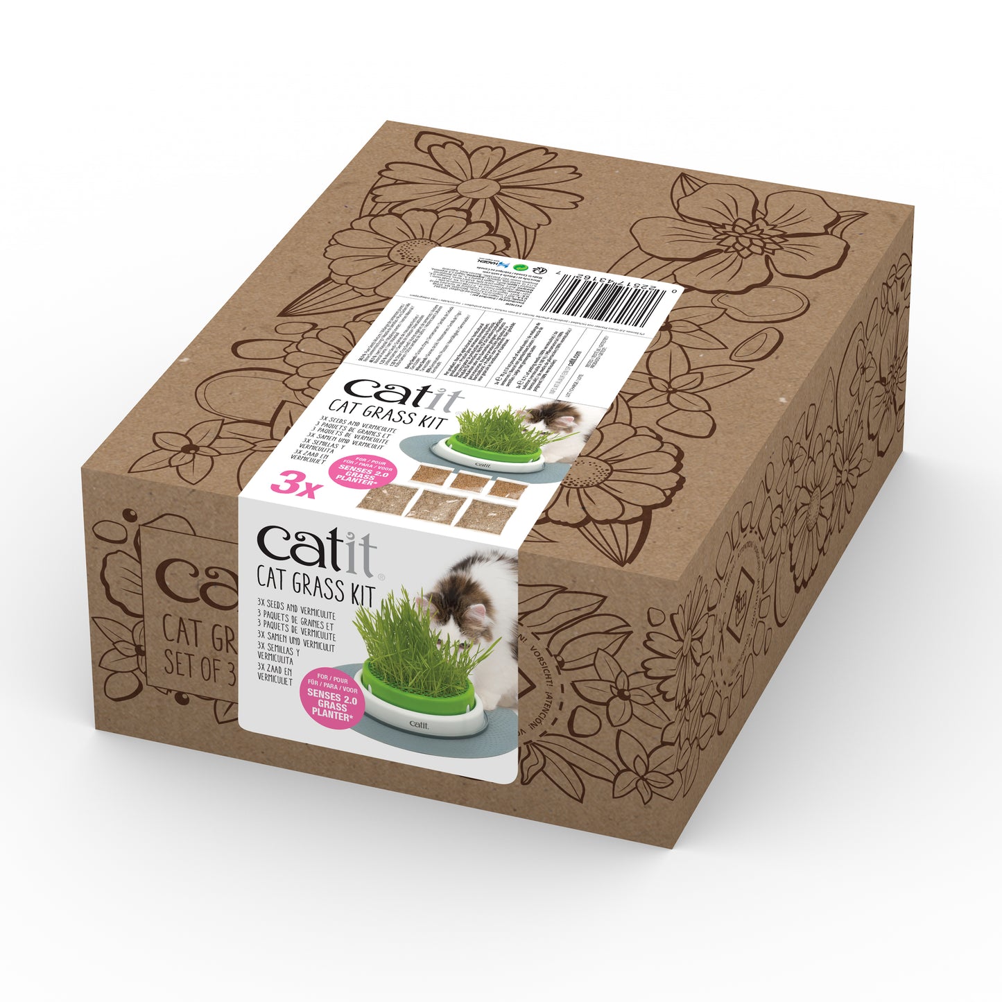 CATIT - Senses 2.0 - Cat Grass Kit