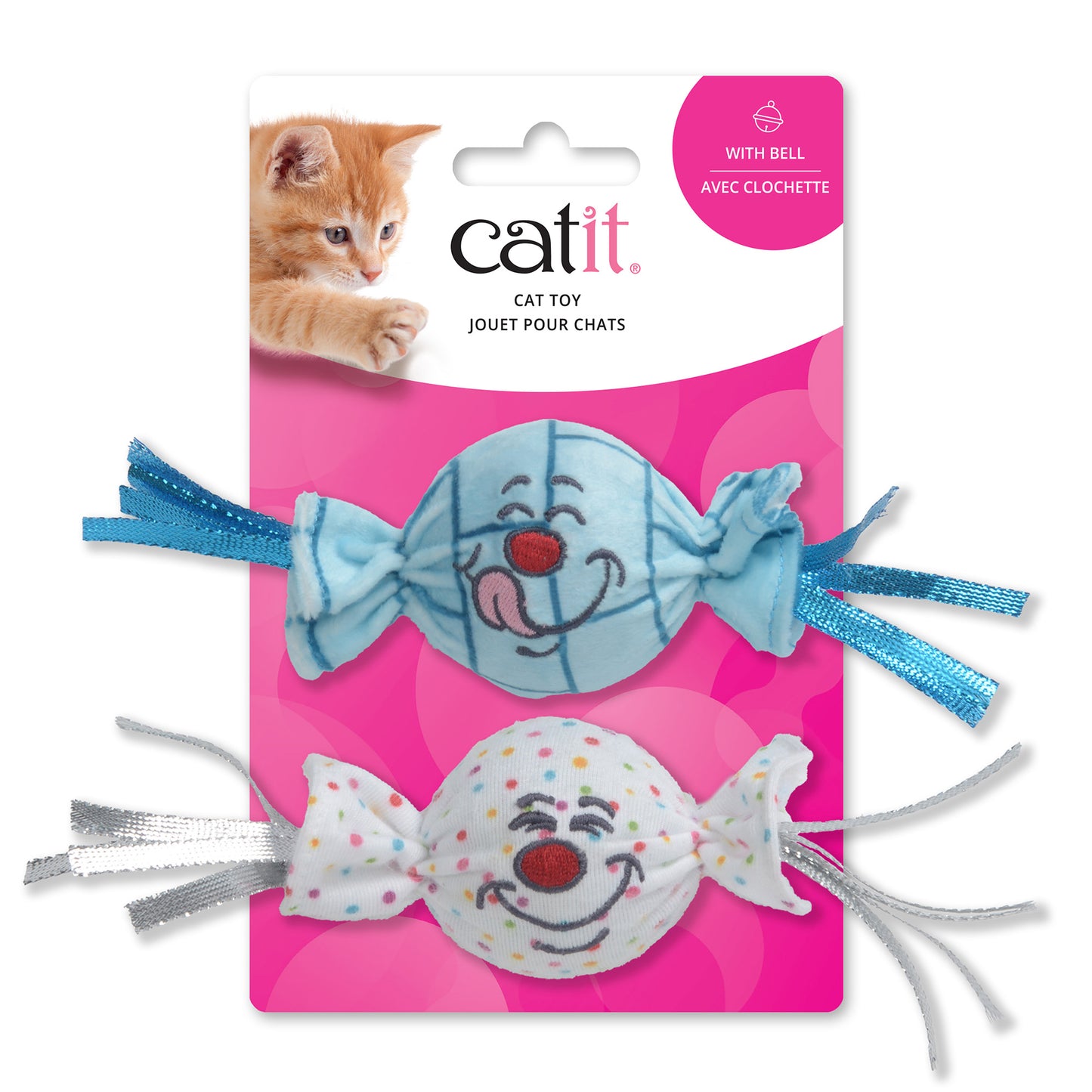 CATIT - Cat Toy - Candy with Bell - 2pk